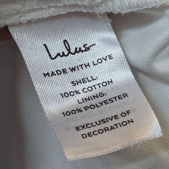 Lulus Zahara Blue White Floral Print Midi Dress S Small 100% Cotton halter apron - Picture 7 of 8